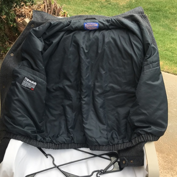 Pendleton herringbone wool lined jacket - Picture 12 of 15